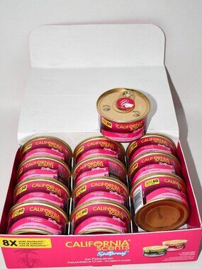 California Scents Can Air Freshener & Odor Neutralizer, 12-Pack, Coronado Cherry